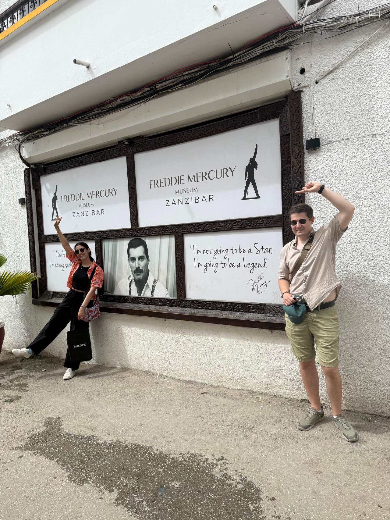 Visiting the museum