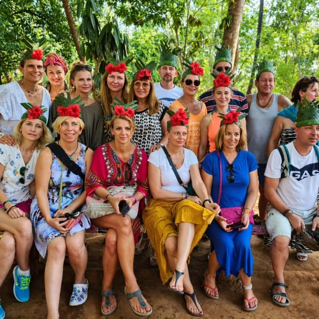 Floral headbands spice tour